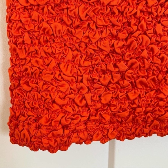 Mara Hoffman Popcorn Mini Dress Strapless cotton bodycon Kenza Medium - Picture 8 of 12